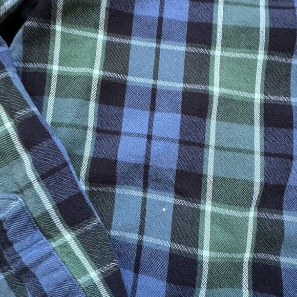 L.L.Bean Button Up Long Sleeve Flannel Mens Size Medium Traditional Fit - Picture 4 of 11